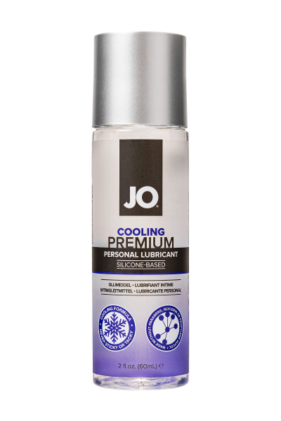 Лубрикант на силиконовой основе JO Premium COOLING, охлаждающий, 60 мл