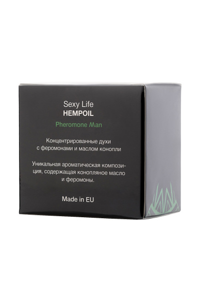 Масло с феромонами Sexy Life мужские, HEMPOIL Pheromone 