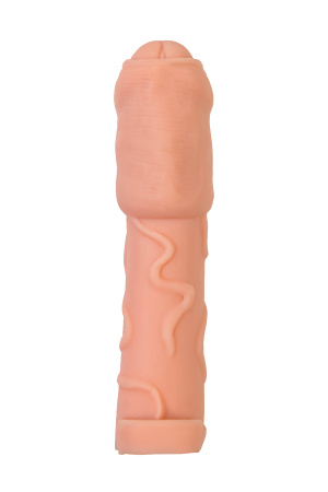 Насадка XLover by TOYFA, для увеличения размера, TPE, телесный, 16 см