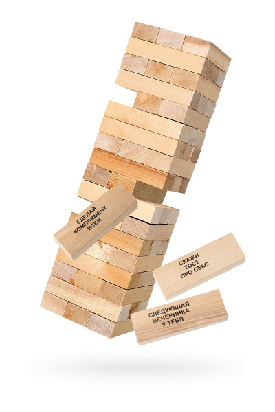 Игра для компании Eromantica «Падающая башня Fun time night»